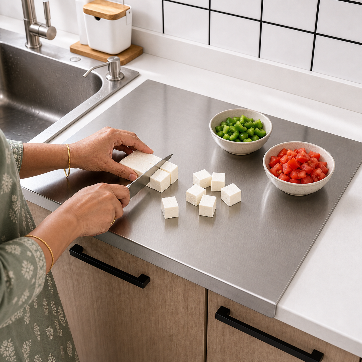 Stainless Steel Chopping Board