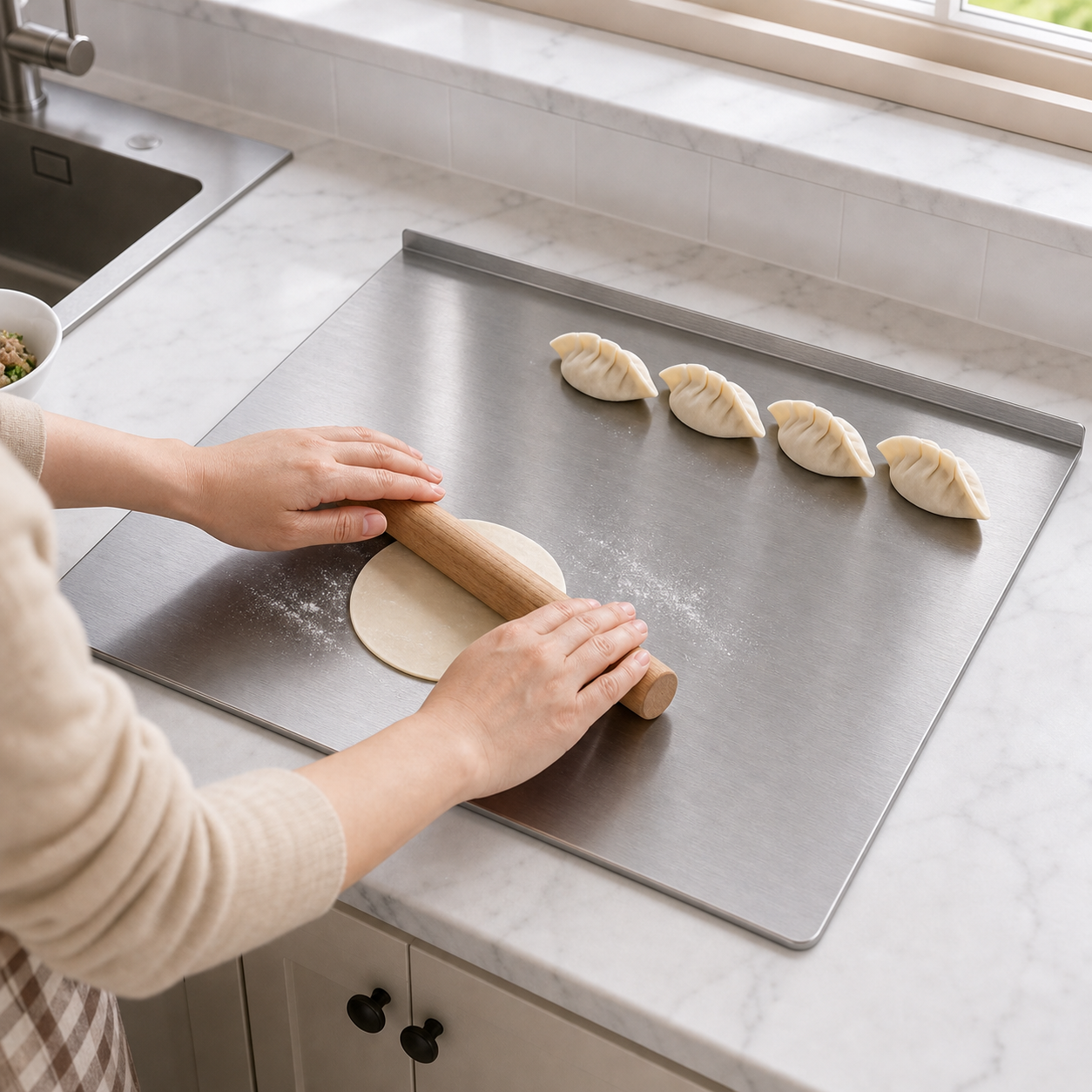 Stainless Steel Chopping Board
